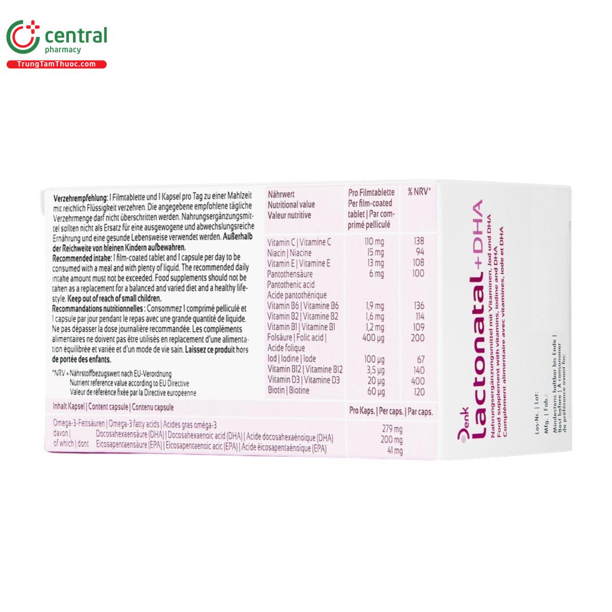 lactonatal dha denk 5 Q6532