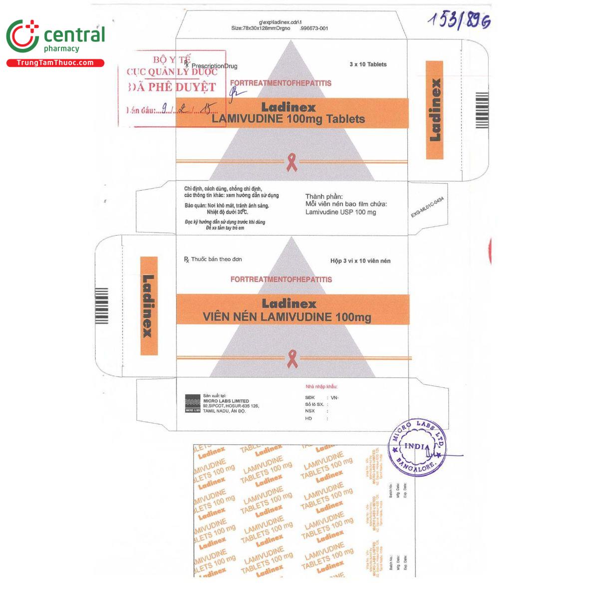 ladinex 100mg 2 S7843 ladinex 100mg 2 S7843