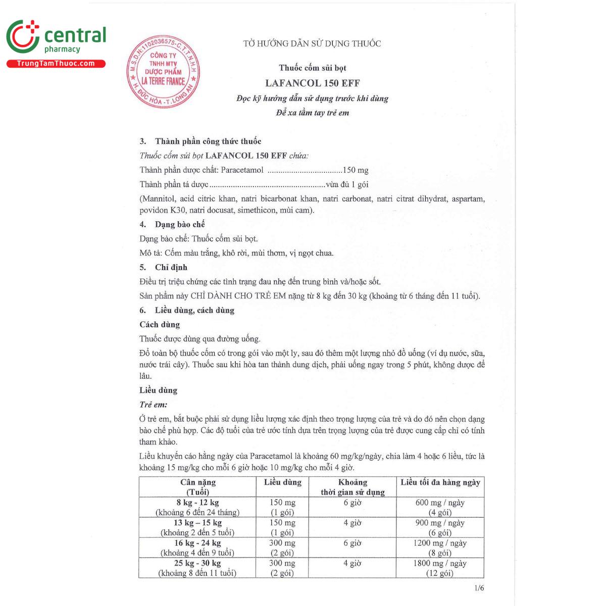 lafancol 150 eff 4 C1508