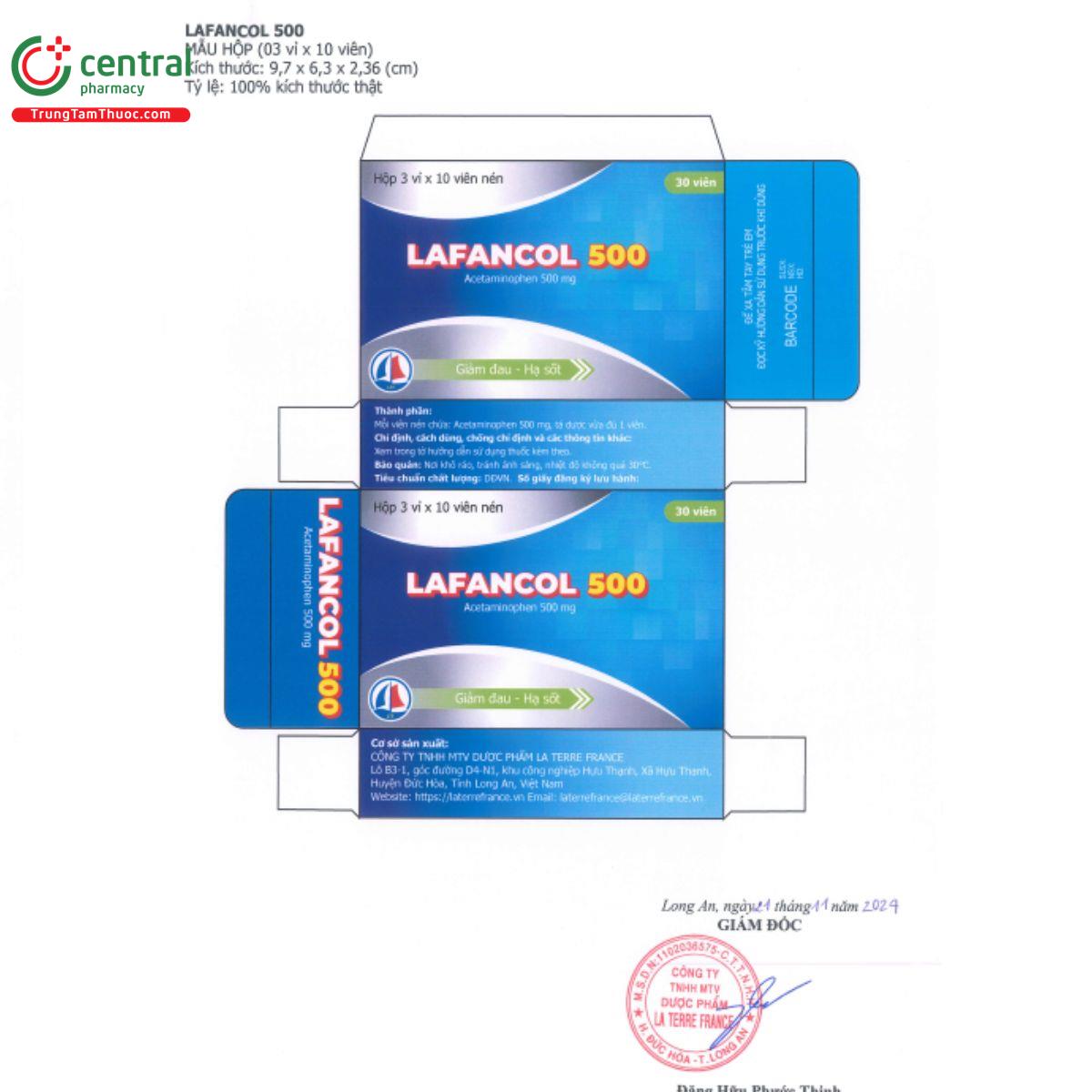 lafancol 500mg 3 K4433