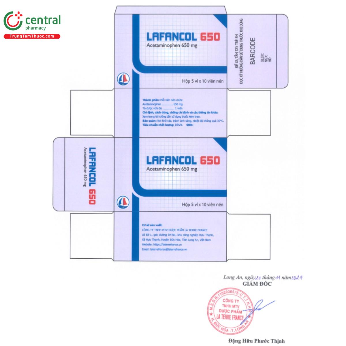 lafancol 650 4 F2411 lafancol 650 4 F2411