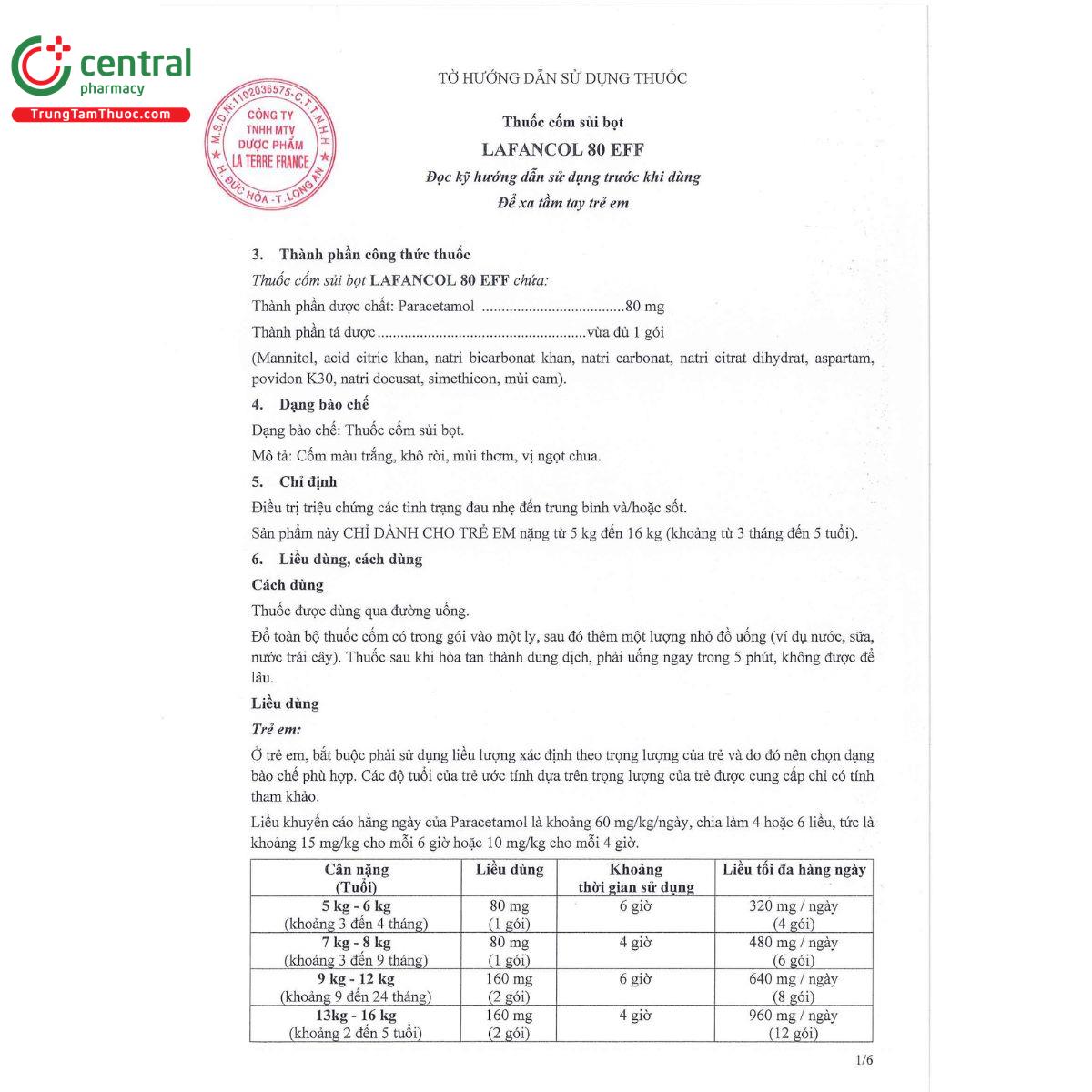 lafancol 80 eff 4 U8017