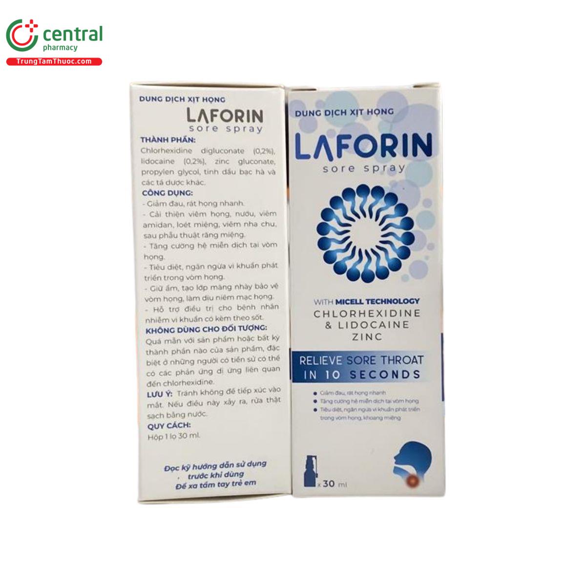 laforin sore spray 2 V8677
