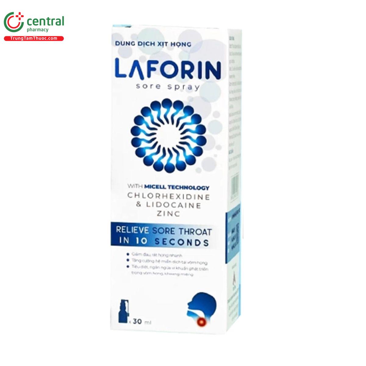 laforin sore spray 5 M5854