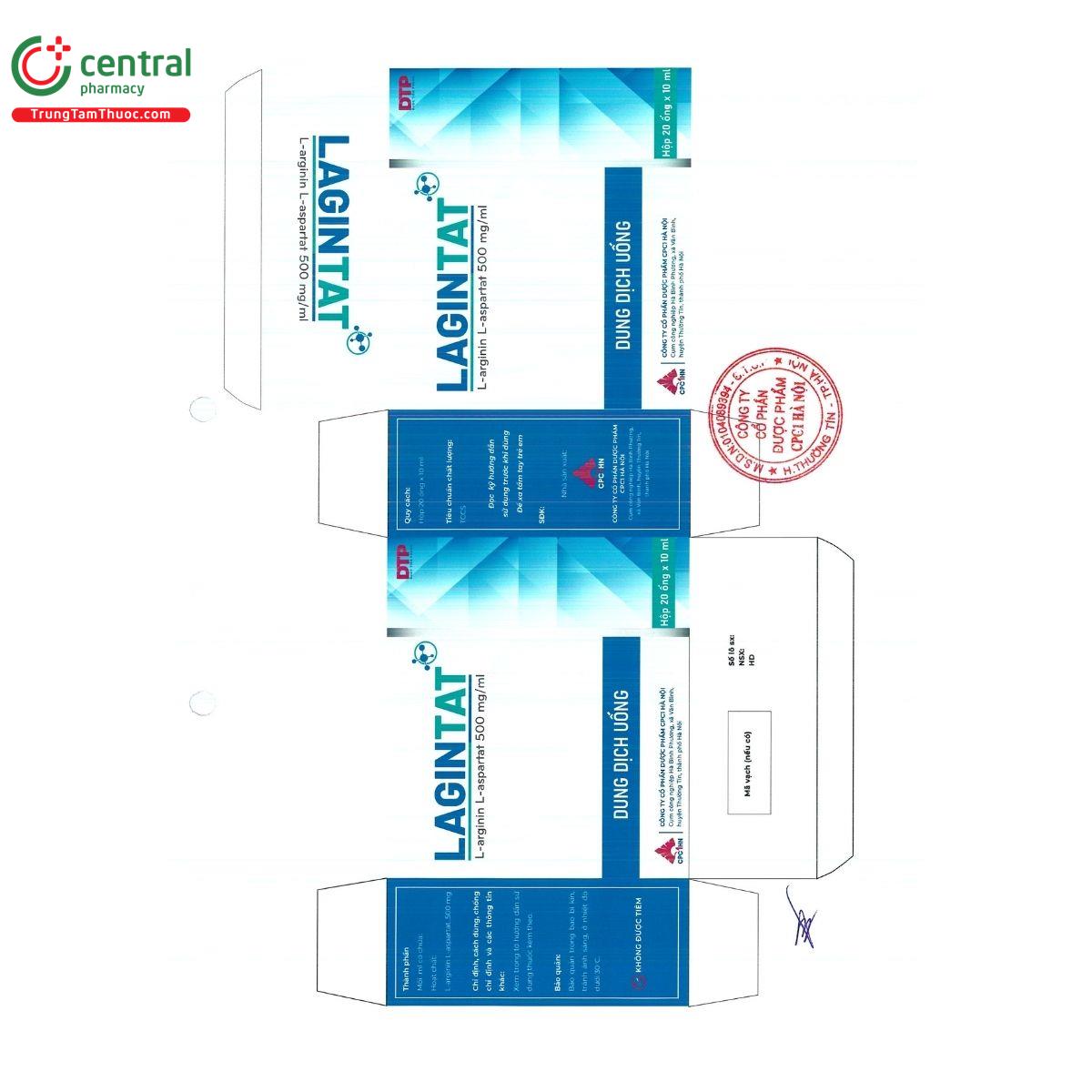 lagintat 500mg ml 1 A0105 lagintat 500mg ml 1 A0105