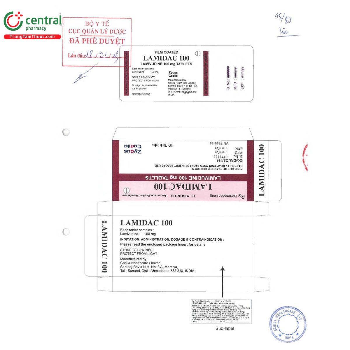 lamidac 100 2 F2480 lamidac 100 2 F2480