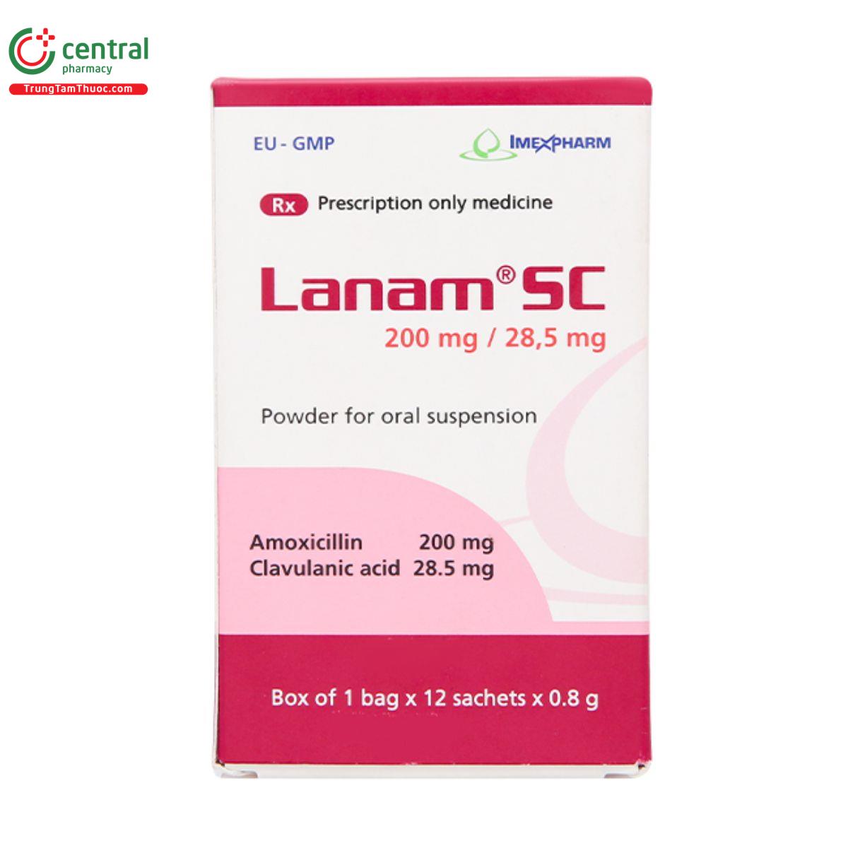 lanam sc 200 mg 28 5 mg 1 T8800