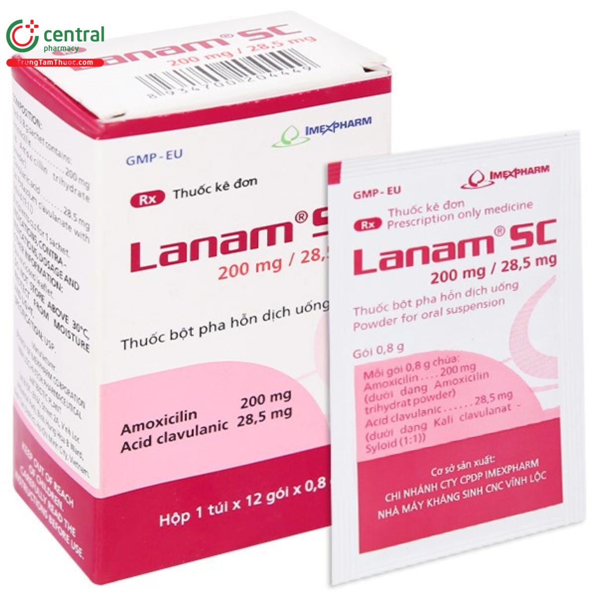 lanam sc 200 mg 28 5 mg 5 D1713