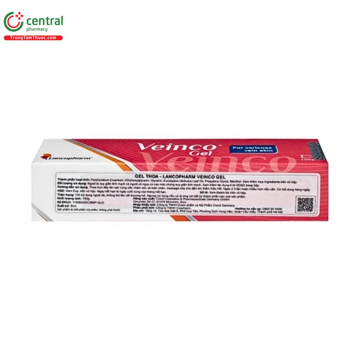 lancopharm veinco gel 5 M5787