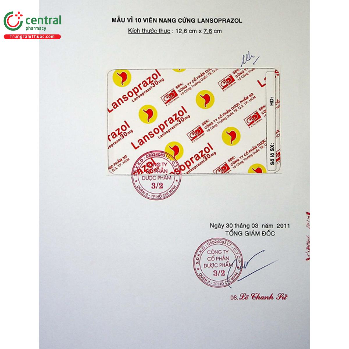 lansoprazol ft pharma 4 B0201 lansoprazol ft pharma 4 B0201
