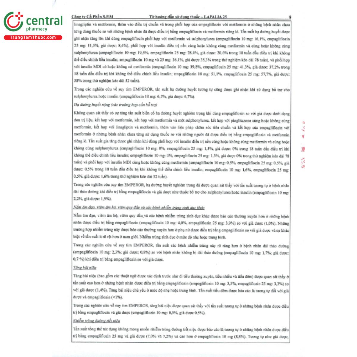 lapalia 25mg 10 D1501 lapalia 25mg 10 D1501