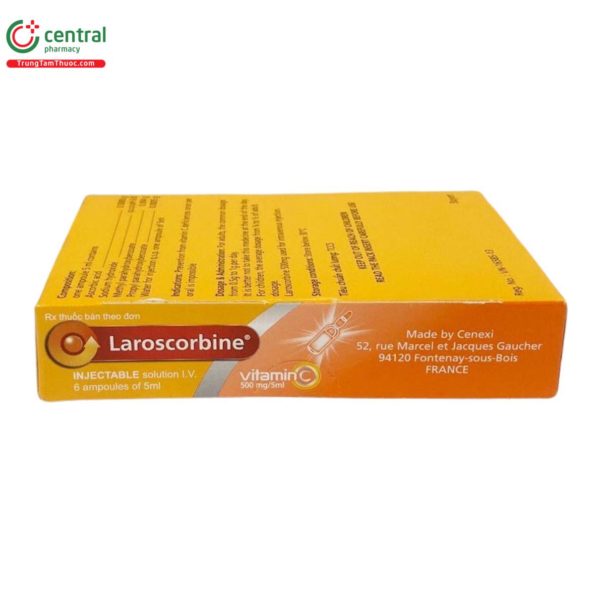 laroscorbine 500mg 5ml 6 N5327