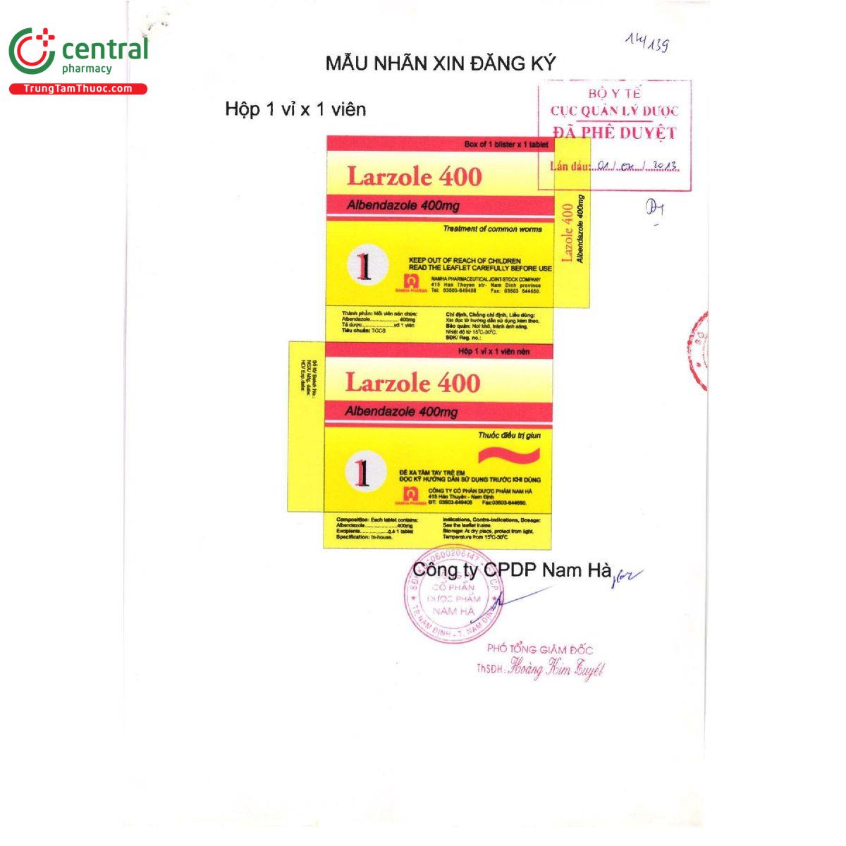 larzole 400 4 R7434 larzole 400 4 R7434