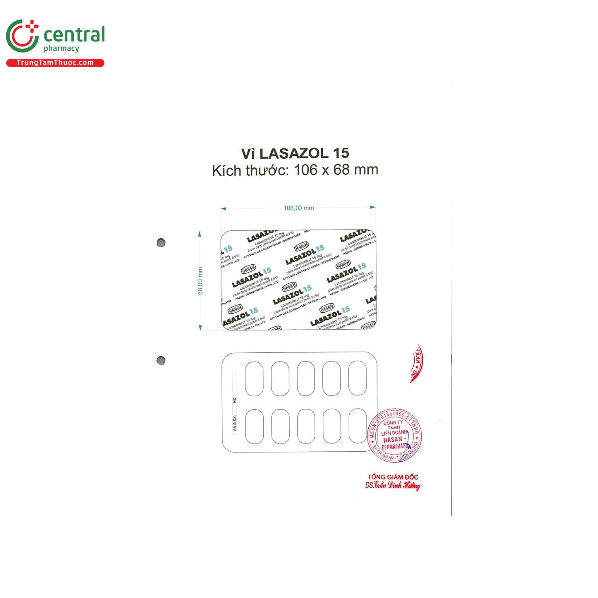 lasazol 15 5 V8352 lasazol 15 5 V8352