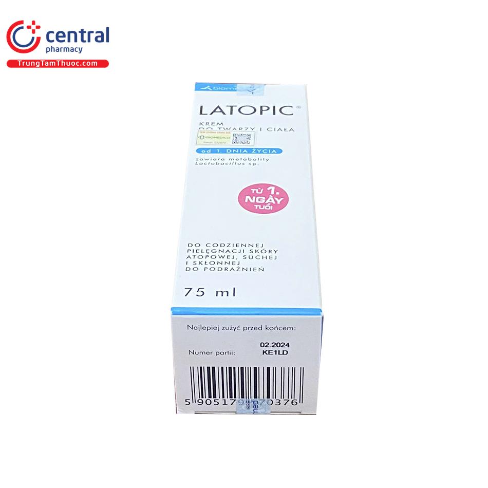 latopic face and body cream 75ml 6 B0444