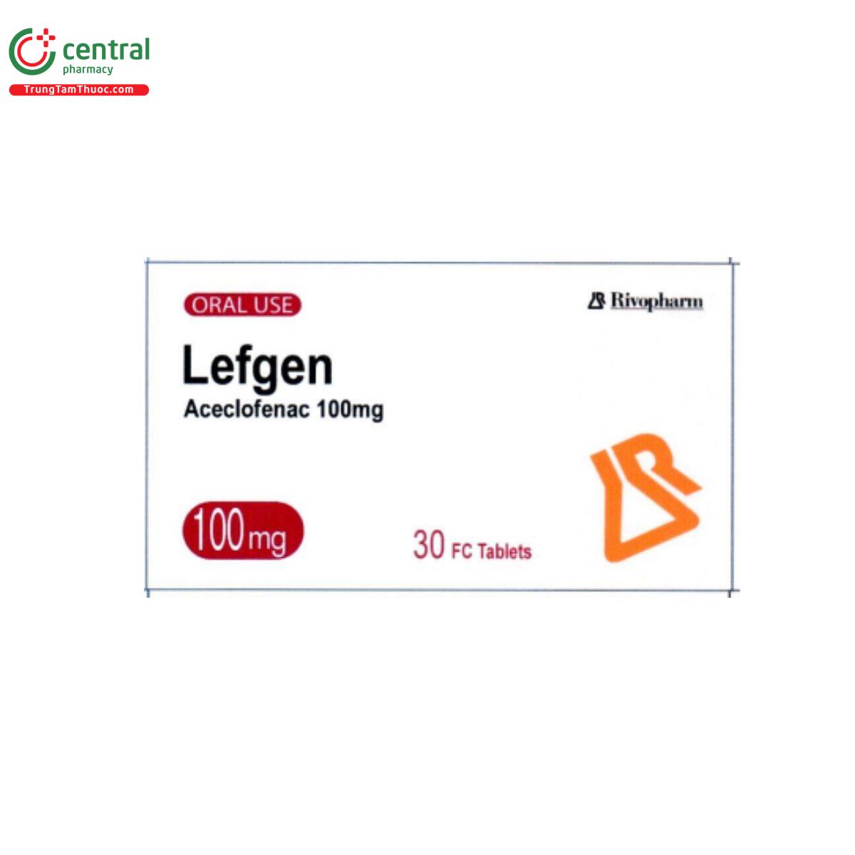 lefgen 100mg 2 P6044