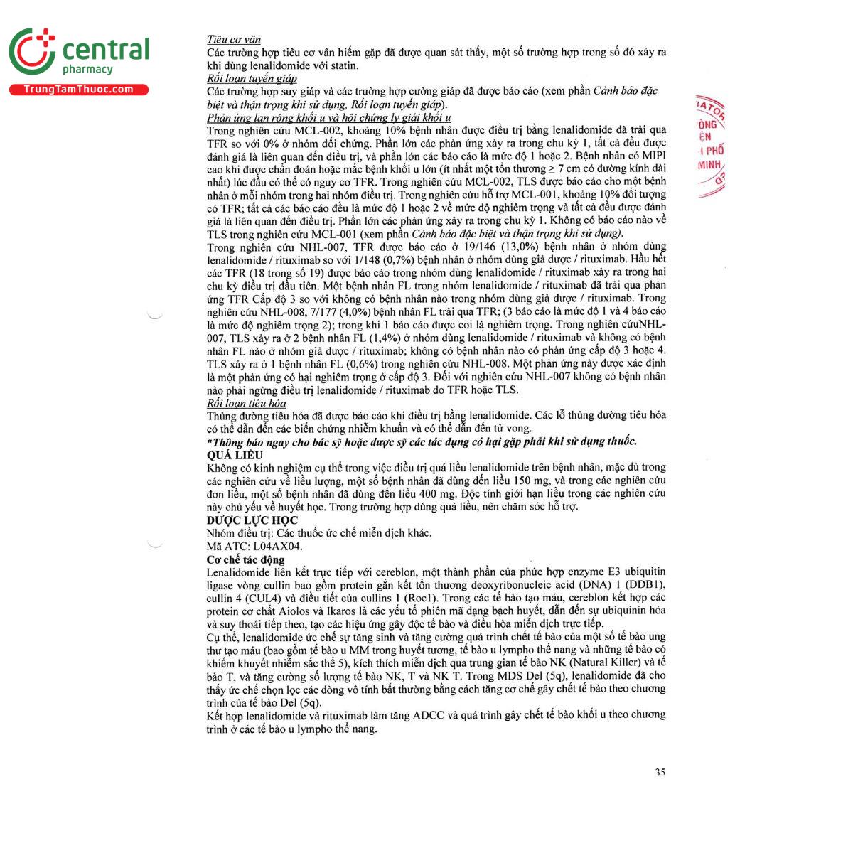 lenangio 15mg 37 O6604 lenangio 15mg 37 O6604