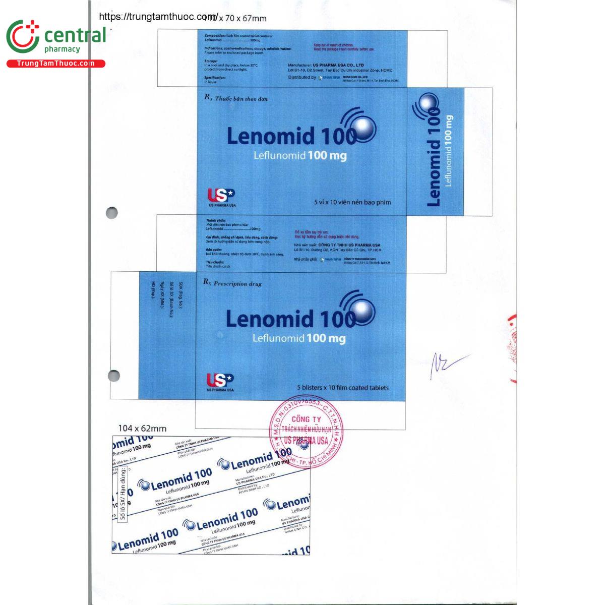 lenomid 100 3 U8748