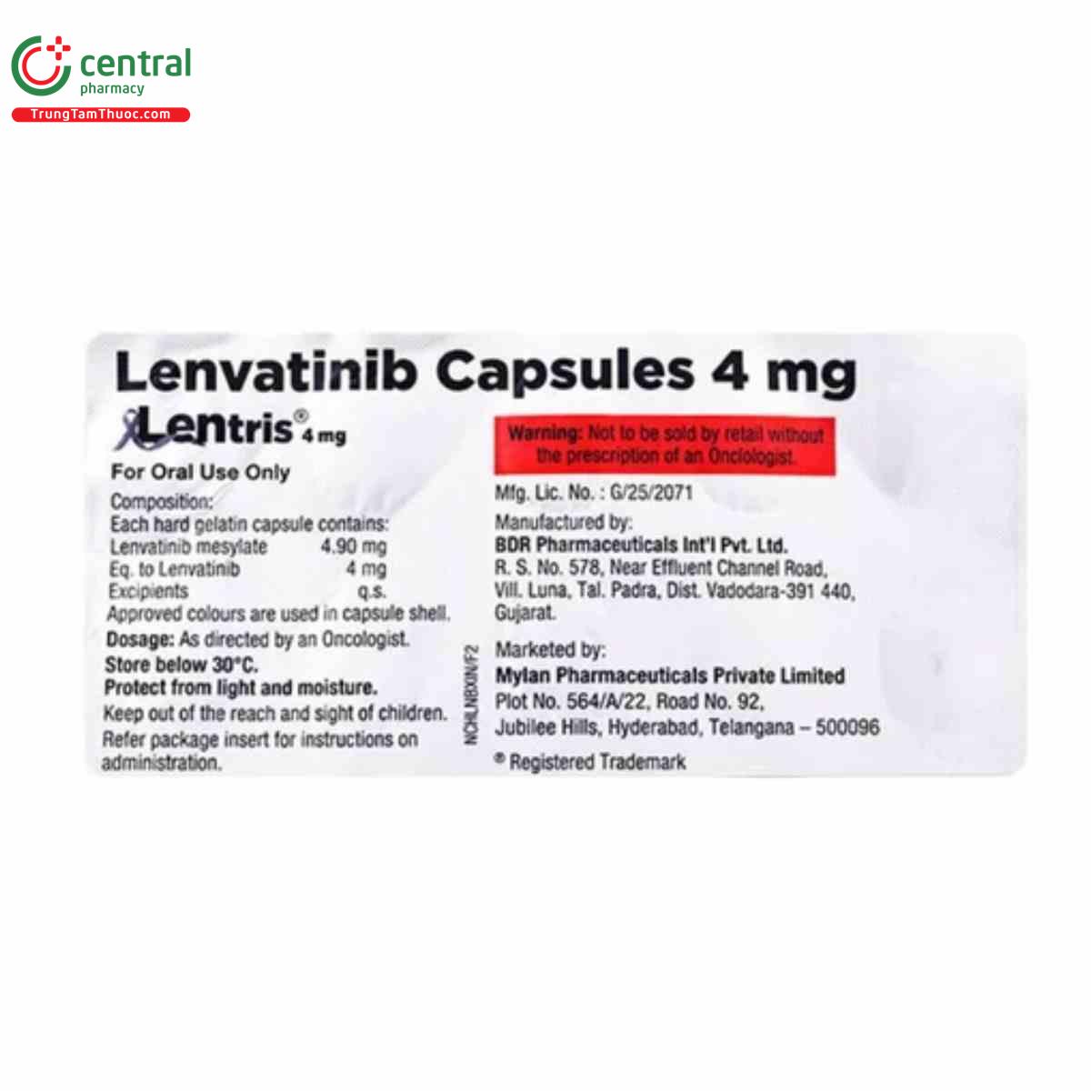 lentris 4mg 5 R7744