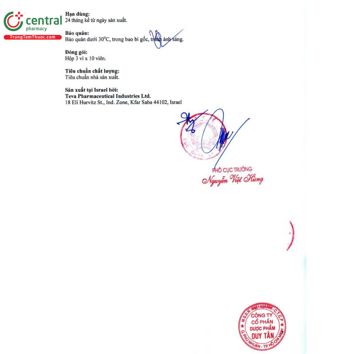 lercanidipine teva 20mg 11 A0851 lercanidipine teva 20mg 11 A0851