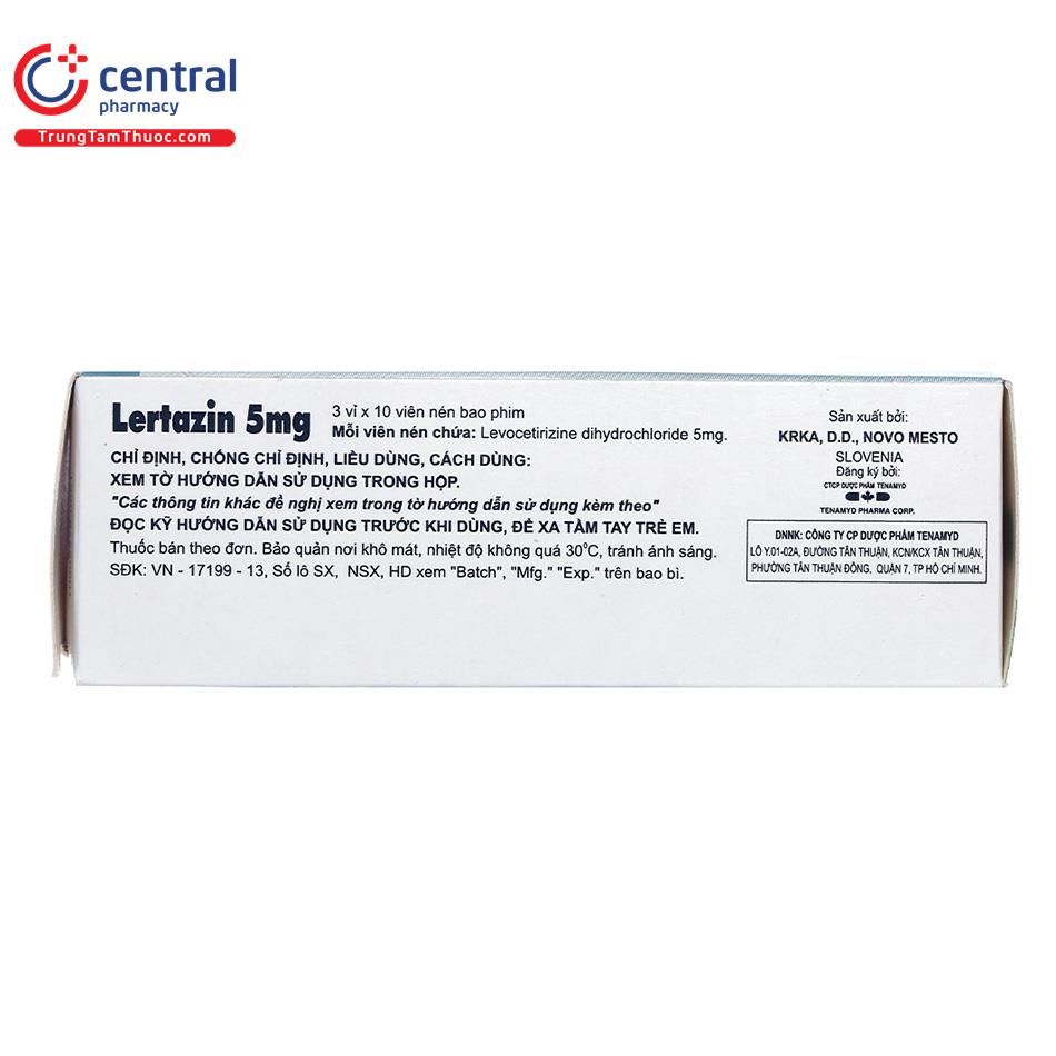 lertazin 5mg 7 G2456