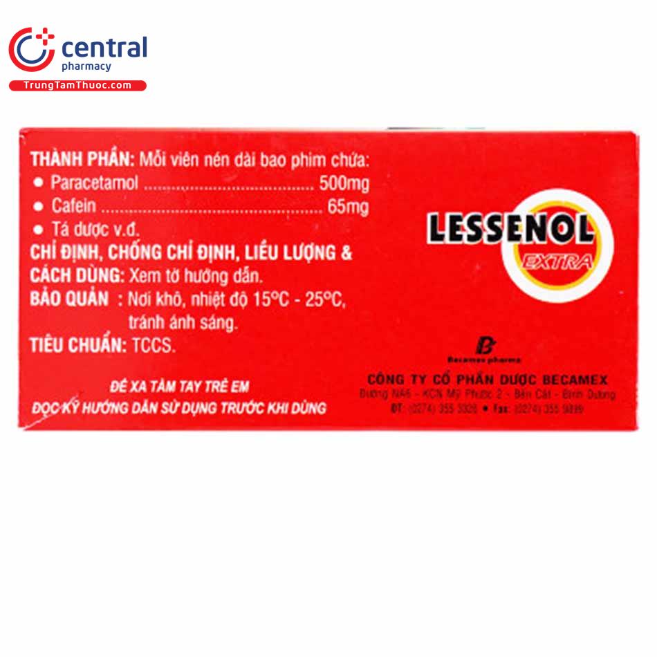 lessenol extra 3 K4363