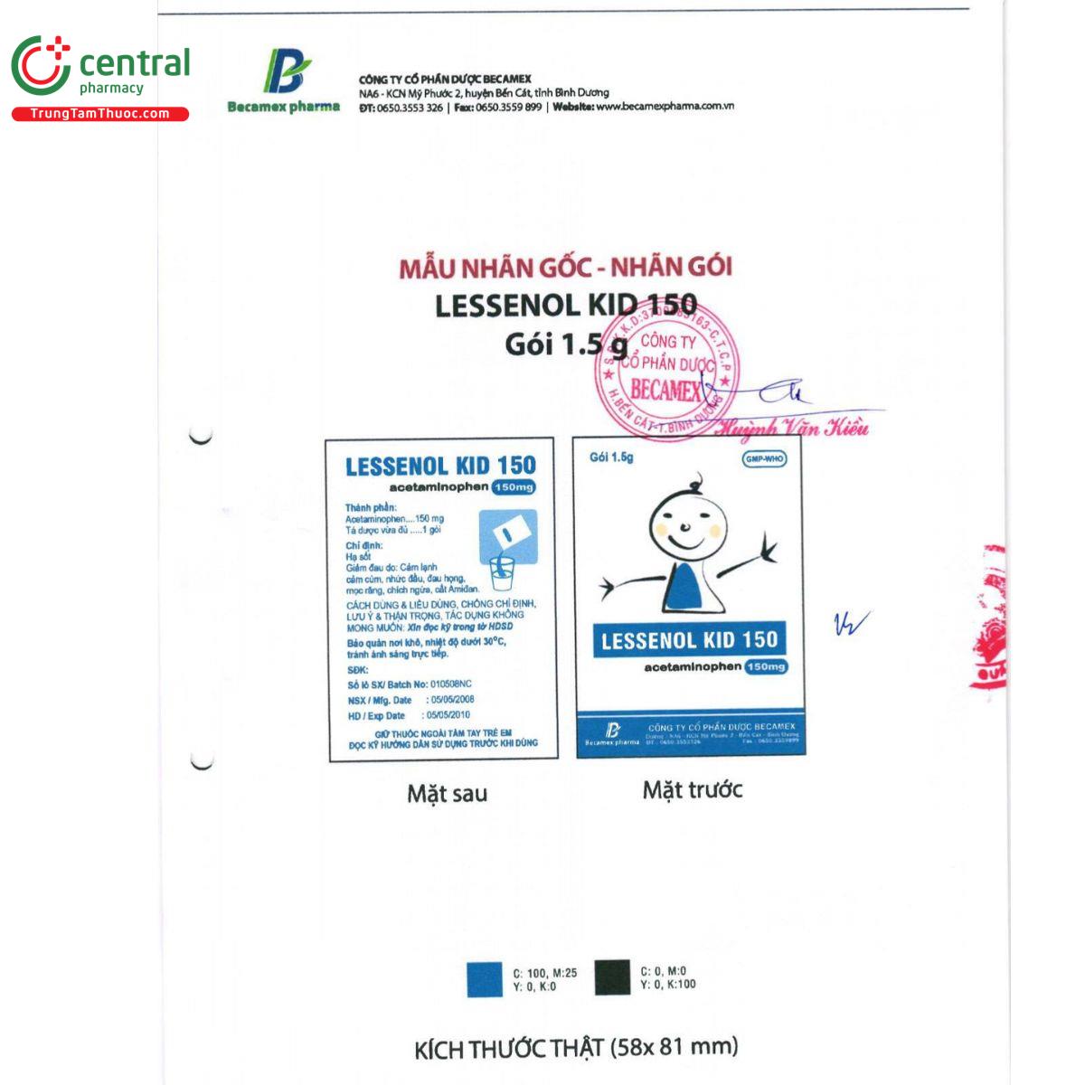 lessenol kid 150 becamex 4 A0228 lessenol kid 150 becamex 4 A0228