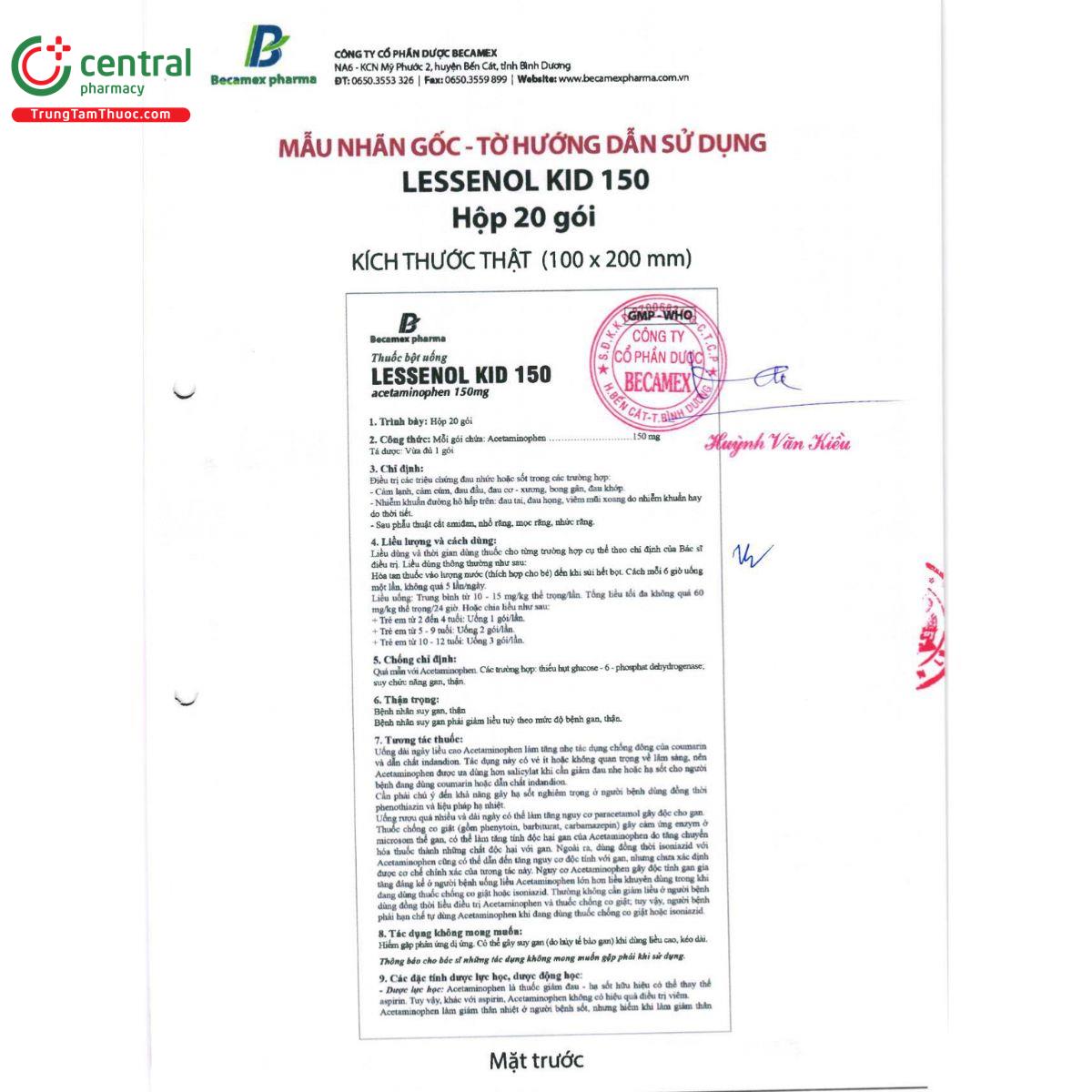 lessenol kid 150 becamex 5 Q6572 lessenol kid 150 becamex 5 Q6572