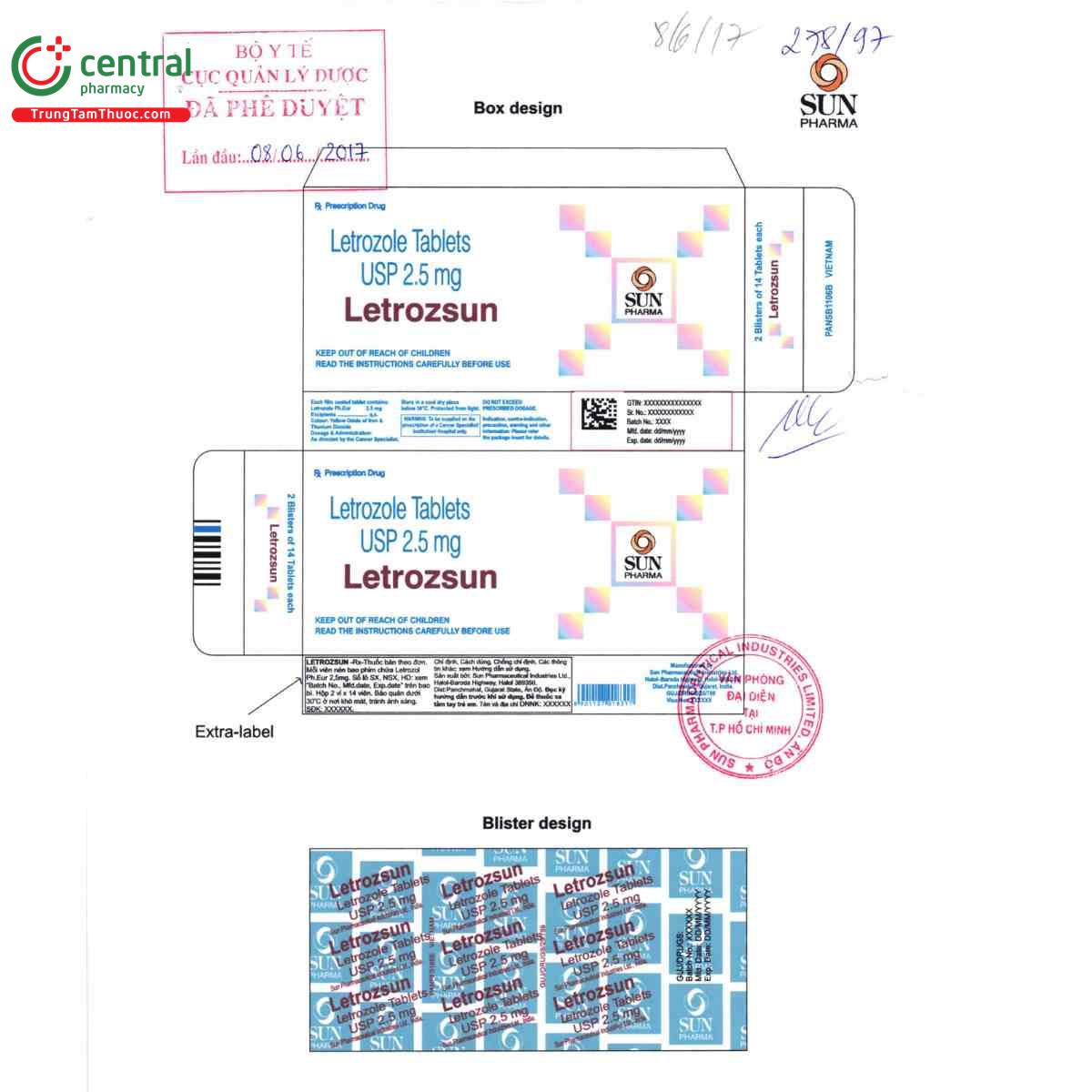 letrozsun 25mg 9 T7144