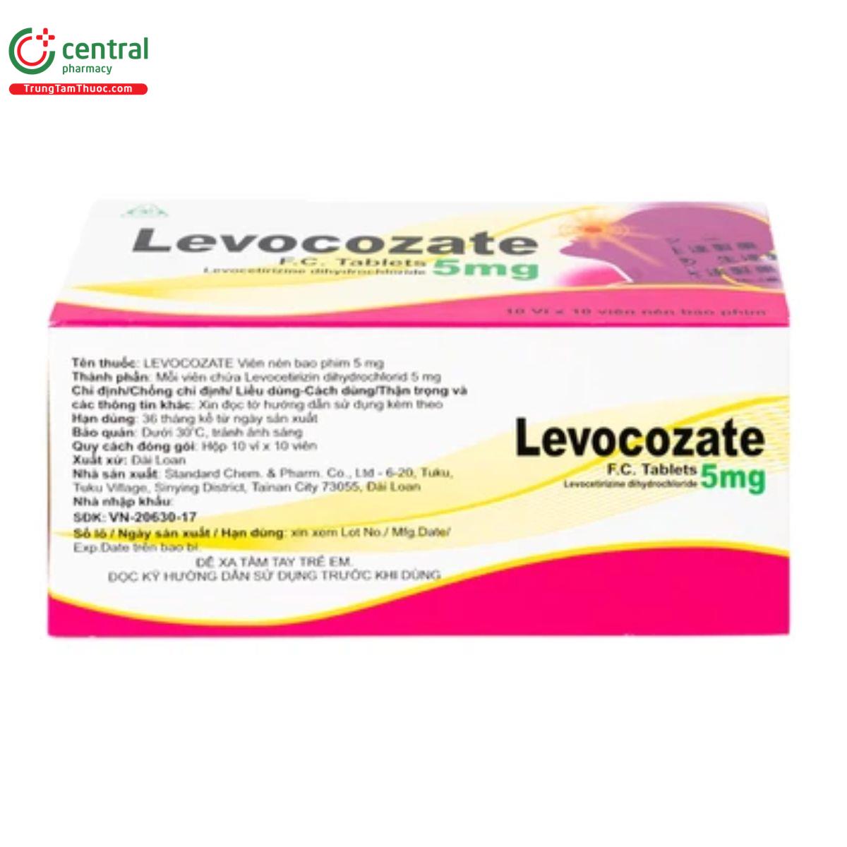 levocozate fc tablets 5mg 10 O6732