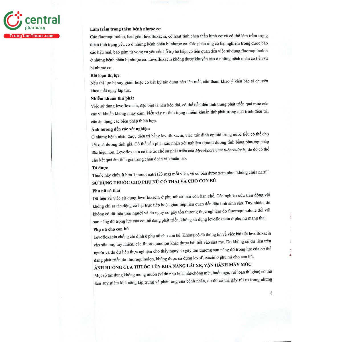 levofloxacin 500mg kingphar 11 C1234