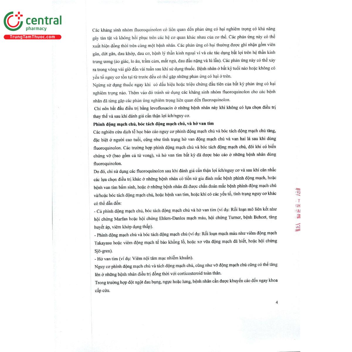 levofloxacin 500mg kingphar 7 P6605