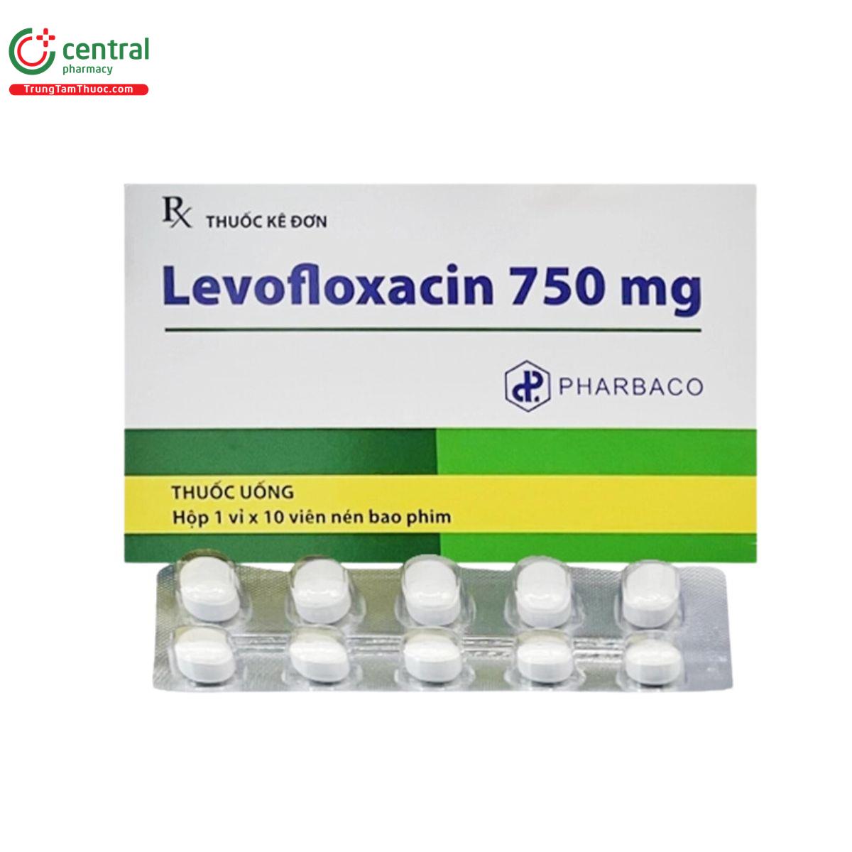 levofloxacin 750 pharbaco 2 N5757