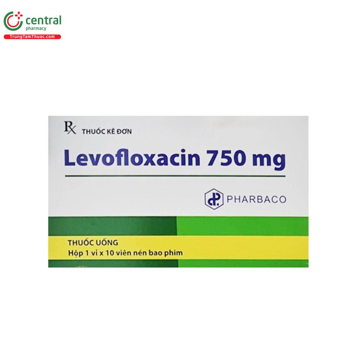 levofloxacin 750 pharbaco 3 M5264