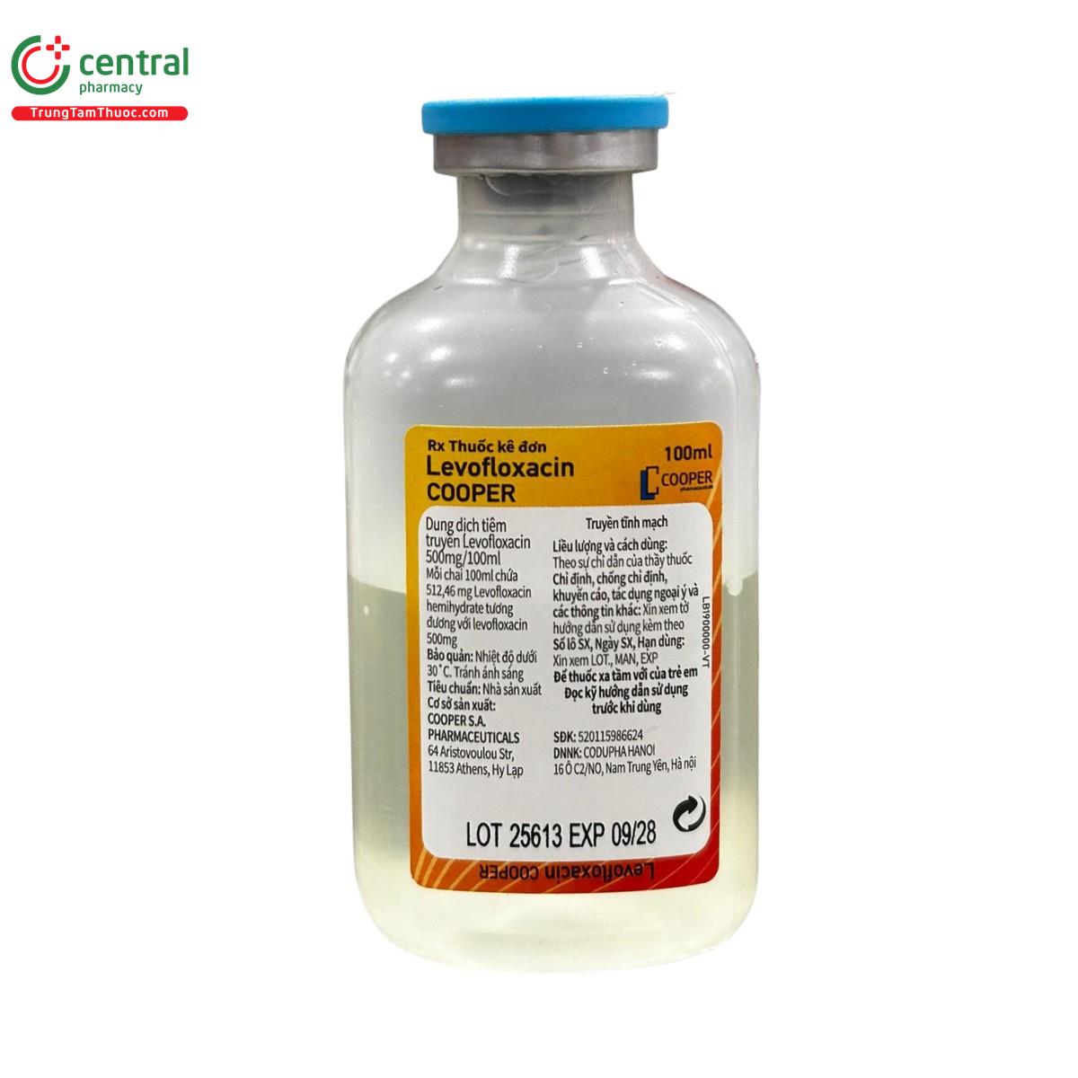 levofloxacin cooper 500mg 100ml 2 N5224 levofloxacin cooper 500mg 100ml 2 N5224