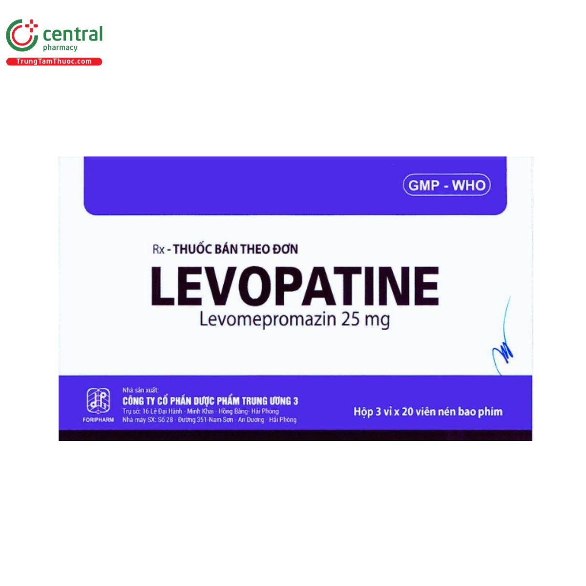 levopatine 25mg 1 M5021 levopatine 25mg 1 M5021