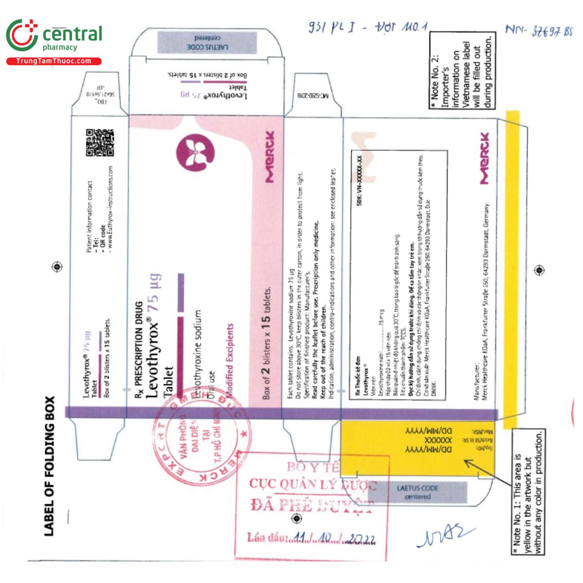 levothyrox 75g 2 C0342 levothyrox 75g 2 C0342