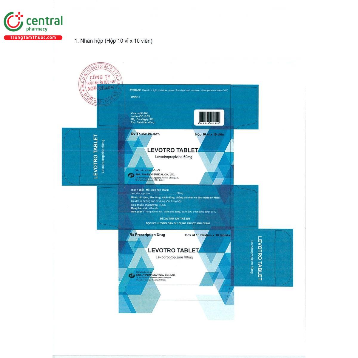 levotro tablet 60mg 2 N5675