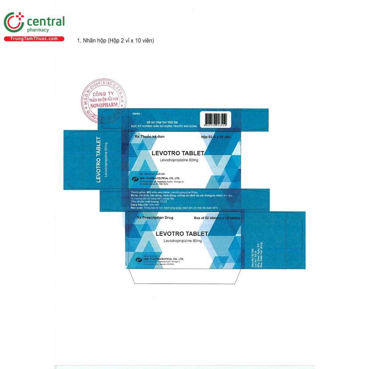 levotro tablet 60mg S7042