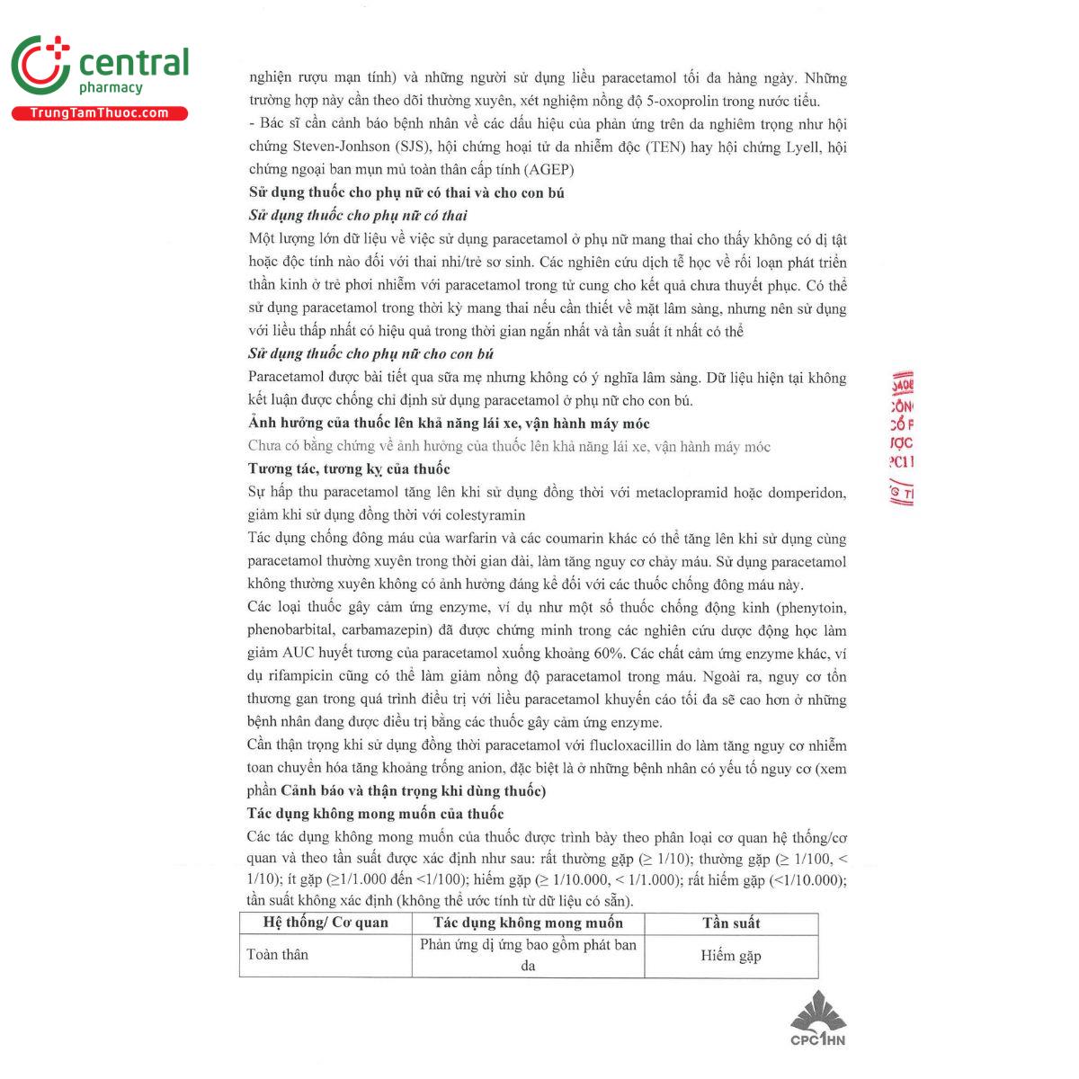 lexadol sup 500mg 4 K4520 lexadol sup 500mg 4 K4520