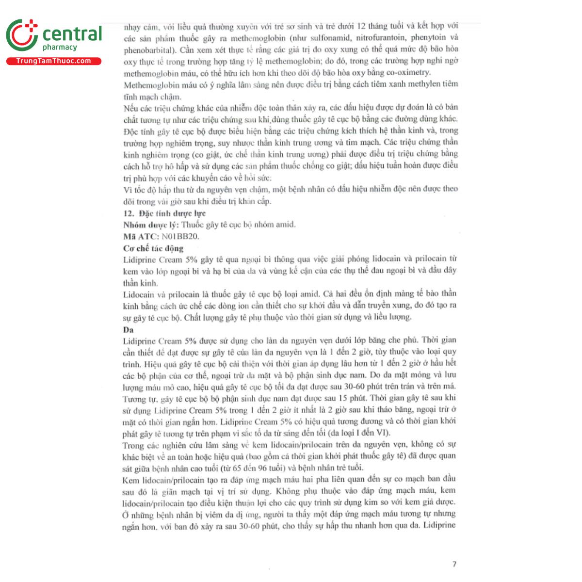 lidiprine cream 5 10 P6200 lidiprine cream 5 10 P6200