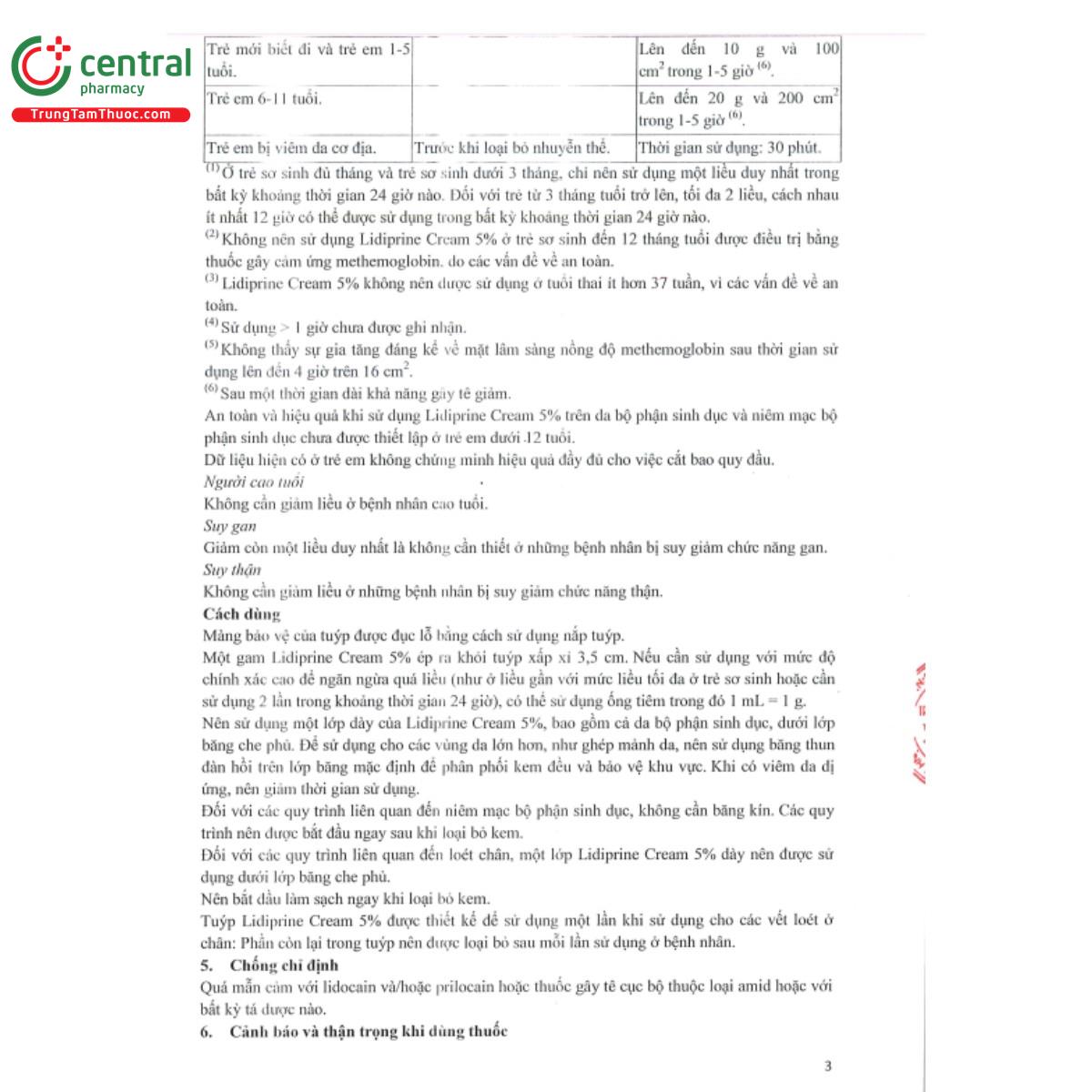 lidiprine cream 5 6 U8662 lidiprine cream 5 6 U8662