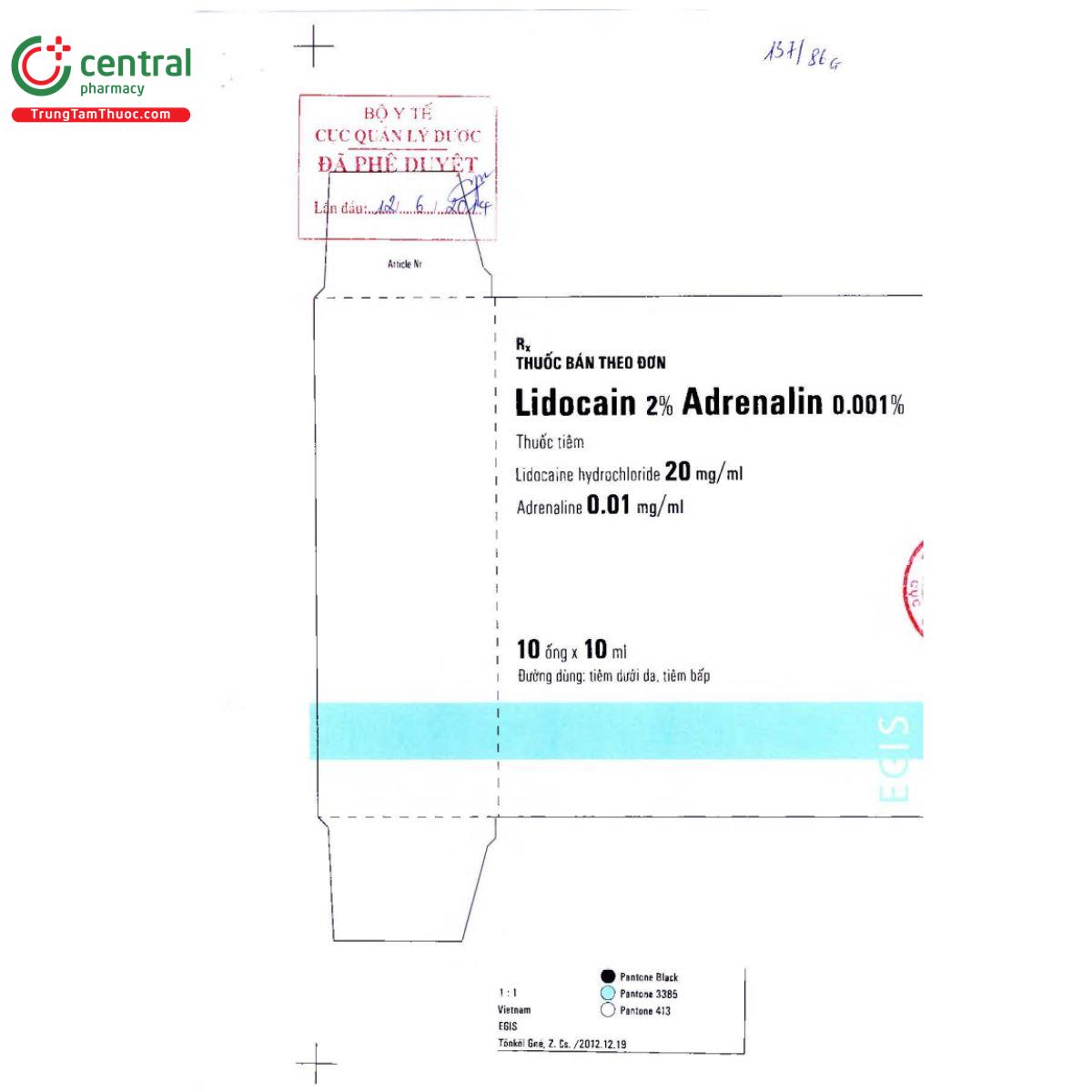 lidocain 2 adrenalin 0001 egis 2 D1048 lidocain 2 adrenalin 0001 egis 2 D1048