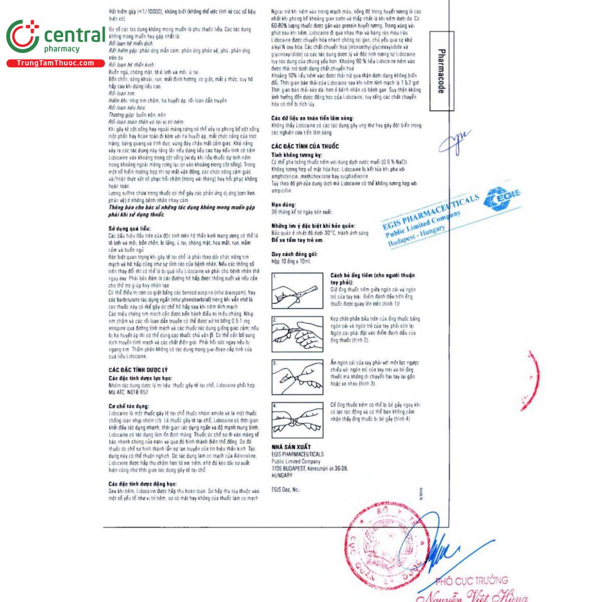 lidocain 2 adrenalin 0001 egis 6 D1357 lidocain 2 adrenalin 0001 egis 6 D1357