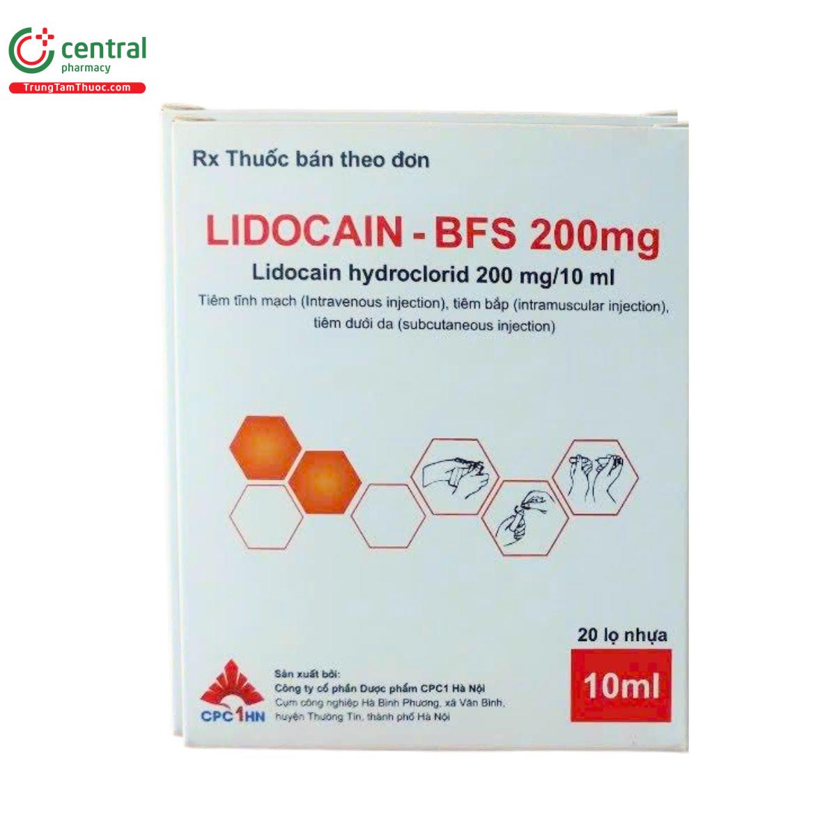 lidocain bfs 200mg 1 L4105 lidocain bfs 200mg 1 L4105