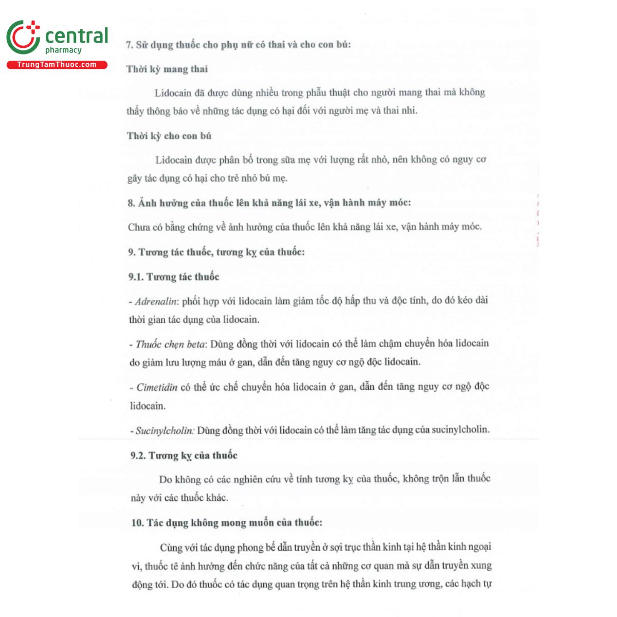 lidocain hydroclorid 40mg 2ml hd pharma 11 E1660