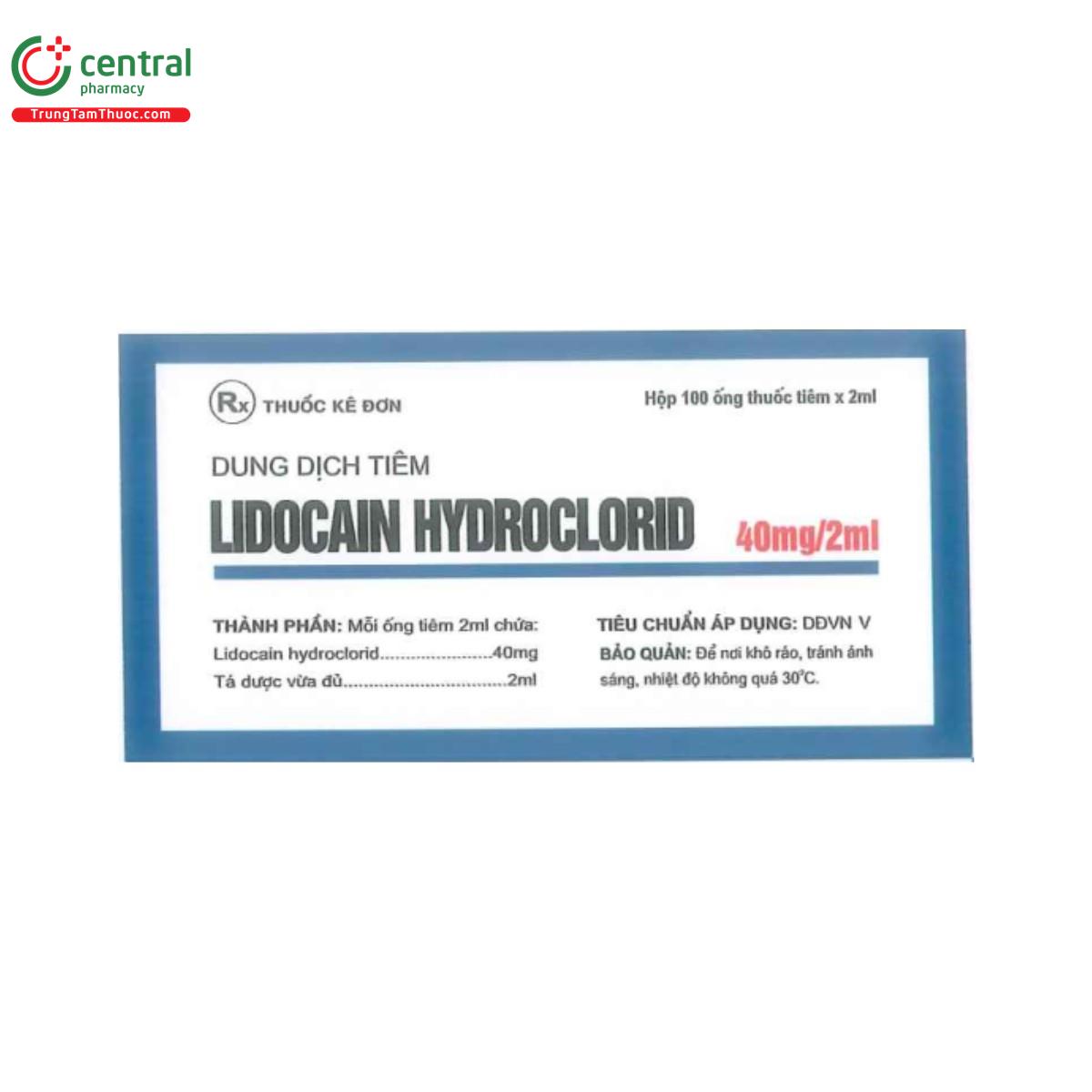 lidocain hydroclorid 40mg 2ml hd pharma 2 A0418