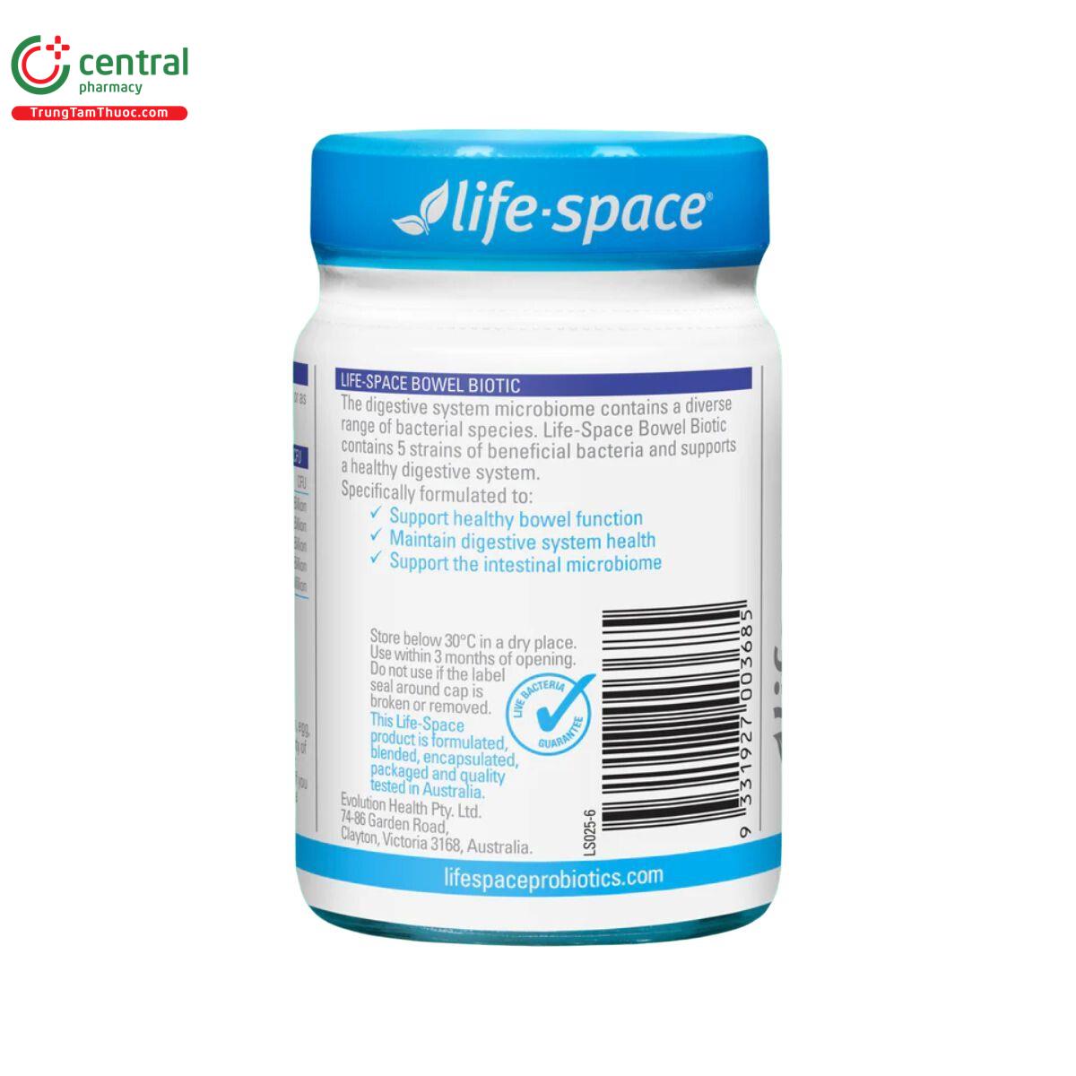 life space bowel biotic 4 P6234