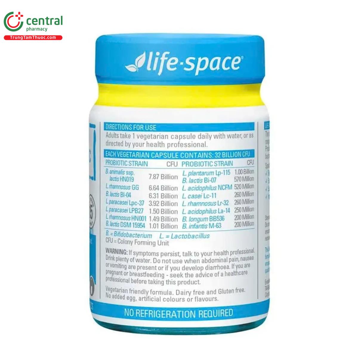life space broad spectrum probiotic 3 B0818 life space broad spectrum probiotic 3 B0818