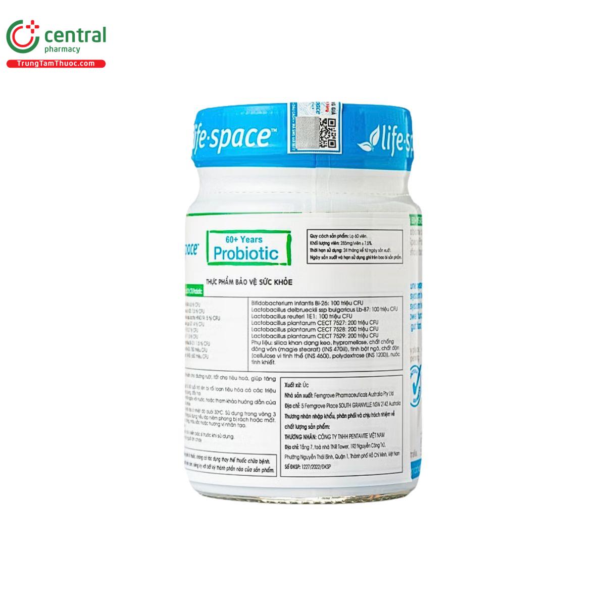 life space probiotic for 60 years 3 B0331